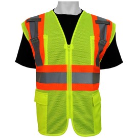 Global Glove GLO-0035 - FrogWear Lightweight Mesh Surveyor Vest - X-Small