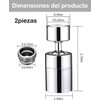 2 Regadera para Fregadero de Cocina