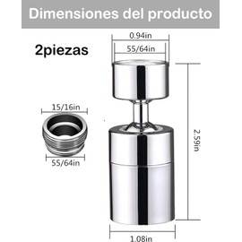 2 Regadera para Fregadero de Cocina