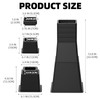 VANITURE 12 inch Bed Risers Heavy Duty, Adjustable Furniture Risers