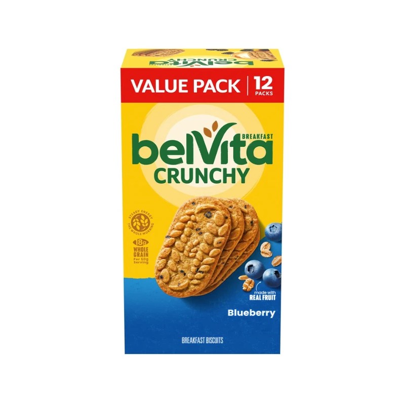 Undisclosed belVita Blueberry Breakfast Biscuits, Value Pack, 12 Packs (4