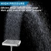 Nuodan High Pressure Rain Shower Head with 11'' Extension Arm