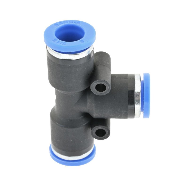 IQS T-Connector 6 mm - 6 mm, IQS Standard Pneumatic