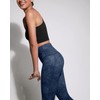 ODODOS Women's High Waisted Pattern Yoga Capri Leggings with Pockets,