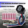 Front Headlamp Headlight Connector Fit for Honda Accord 2018-2022 8-Way