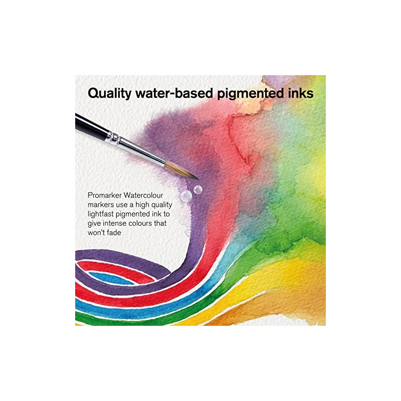 Winsor & Newton 290165 Promarker - Rotulador de acuarela, juego