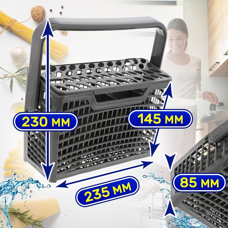 Dishwasher Cutlery Basket with the Original Code 1170388233 for AEG