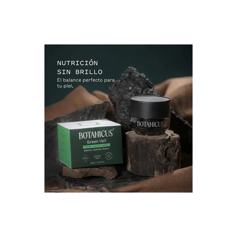 Crema Facial Nopal Natural Con Vitamina E Para Piel Grasa