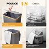 Foluck Large Laundry Hamper, 100L Waterproof Laundry Basket with Lid
