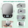 Uten Digital Kitchen Scales, White Letter Scales with Tare Function,