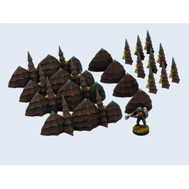 Micro Art Studio Hive Fortification Set 28mm in Box