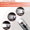 okcomuy Rechargeable Pen Light Flashlight IP67 Waterproof with Pocket Clip
