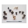 Sam Brown Button Screw Bolts Round Rivets Leather Craft Belt