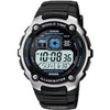 Casio AE-2000W-1AVCF Men's AE2000W-1AV Silver-Tone and Black Multi-Functional Digital Sport