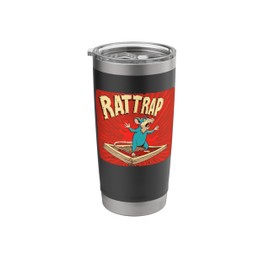 Funny looking Rat Trap Costume Stainless Steel Insulated Tumbler