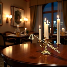 Gold Metal Candle Snuffer Wick Snuffer with Long Handle Candlesnuffers Smokeless Kit Candle Safely Extinguish Candles and Holders Candle Sleeves Accessories