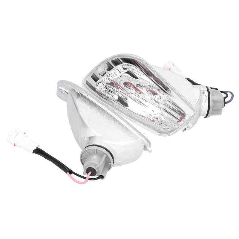 Pair Front Turn Signal Light Plastic 204360F Fit for Piaggio
