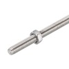 QUARKZMAN Pack of 6 M8 x 250 mm Fully Threaded