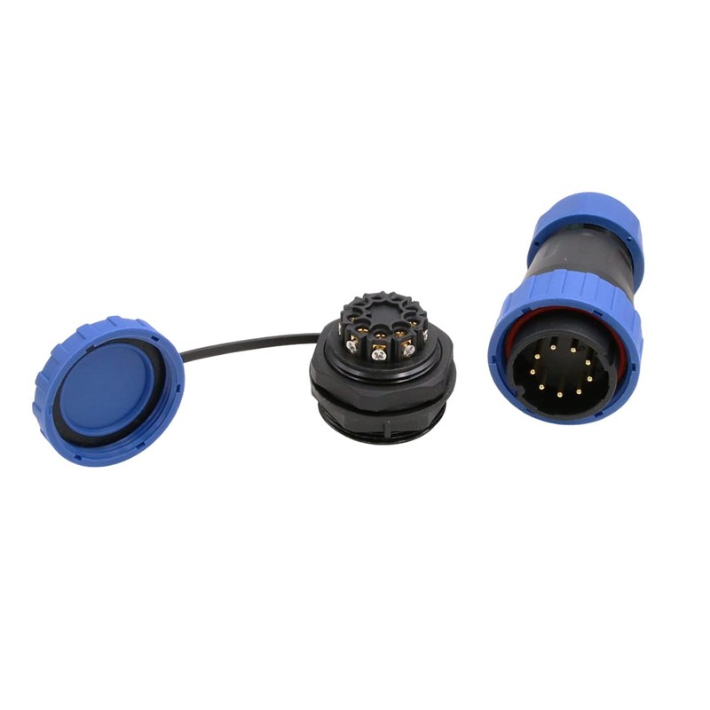 SZRMCC TY28 Aviation Connector 9 Pin Solderless Waterproof Connector Female