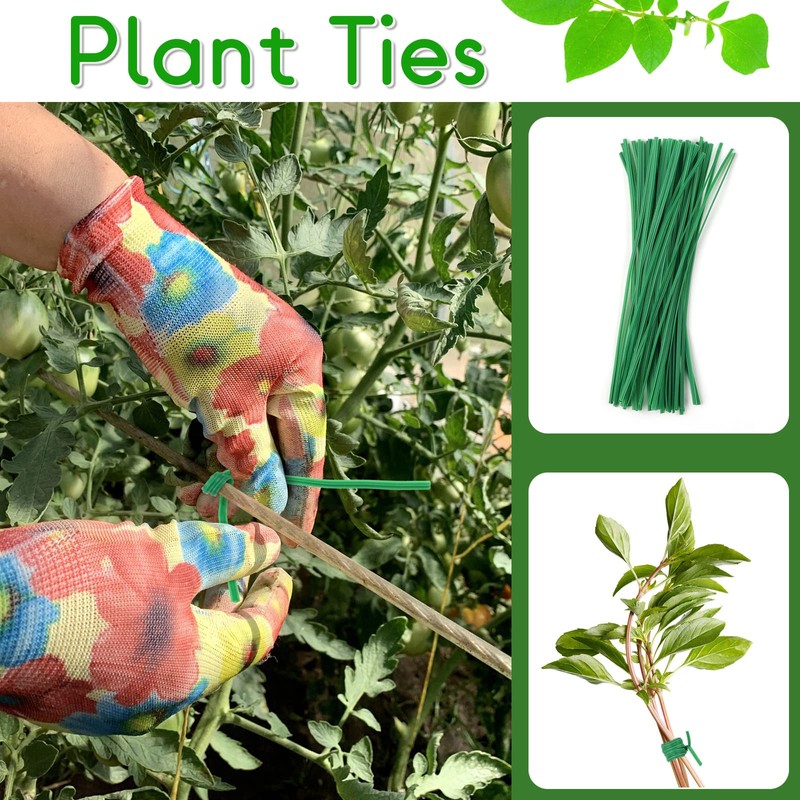 Trellis Net - Vaktop Cucumber Net with 50 Plant Ties,