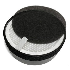 Nispira True HEPA H13 Air Filter Replacement Compatible with hOmeLabs Compact Air Purifier HME020248N 3 Stage Filtration with Night Light Office Bedroom, 1 Unit