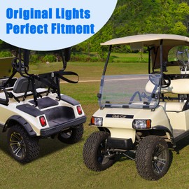 Panglong Club Car DS Light Kit, Factory Style Club Car DS Headlight and DS TailLight, Suitable for 1993-Up DS, Turf/Carryall Golf Carts, Replace OEM #1019880-01,1019880-02, 1017035