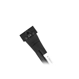 ICY DOCK MB302L-B Data Cable - 1x MCIO SFF-TA-1016 8i to 2x OCuLink SFF-8611 4i Length 50 cm