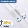Jarolift Fly Screen Magnetic Curtain for Doors, Various Sizes And