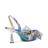 Betsey Johnson Women's Kelli Pump, Blue Floral, 9.5
