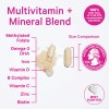 Multivitamínico Pink Stork Total Prenatal con DHA y Folato para