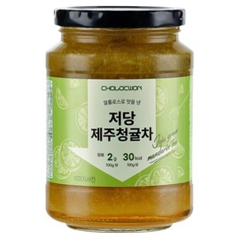 초록원 저당 제주청귤차 Chorokwon Low-Sugar Jeju Citrus Tea