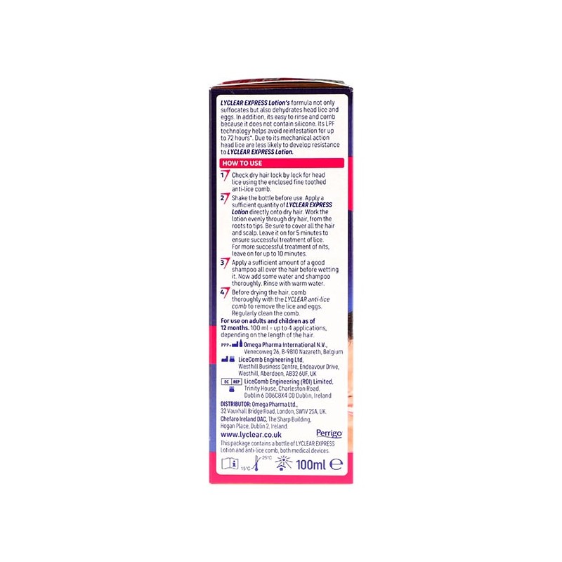 Lyclear Extra Strong Lotion Express