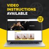 Fabric Resistance Bands for Legs - Workout Bands Resistance Bands