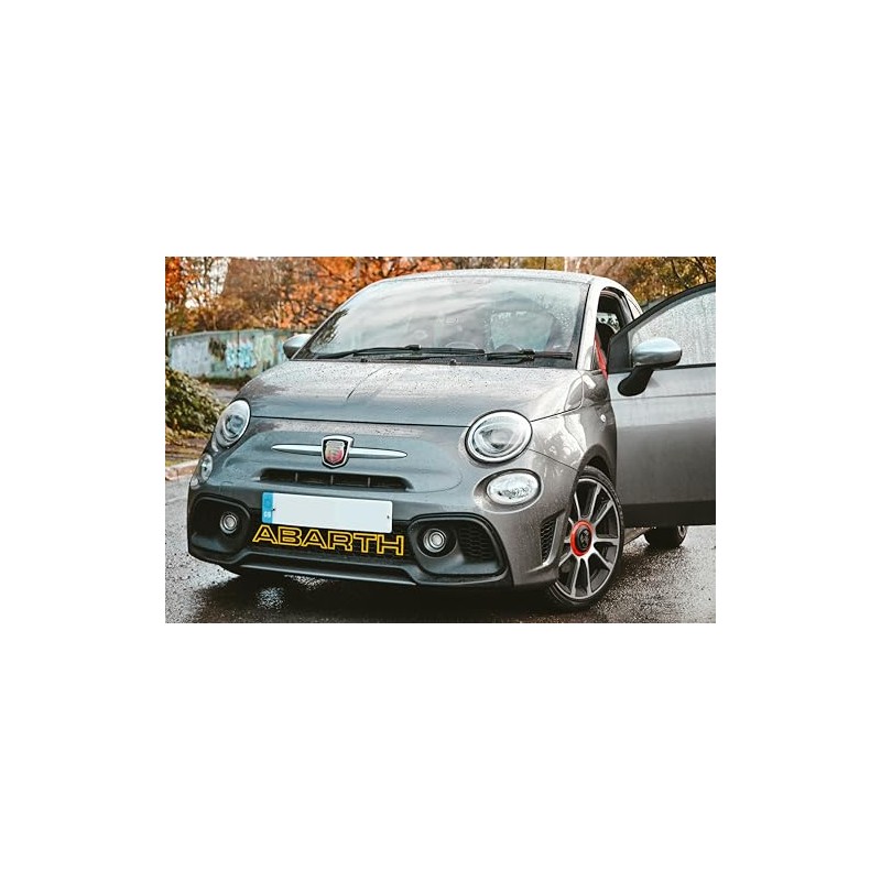 Abarth Lettering for Front Grille - Fiat 500 Radiator Grill
