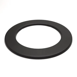 RAIK SH010 – (Flue Pipe/Stove Pipe 180 mm – Pack of 2 Wall Rosette, Black
