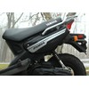 DecalDino Stripes Graphic Kit for Yamaha Zuma Silver Metallic