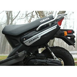 DecalDino Stripes Graphic Kit for Yamaha Zuma Silver Metallic