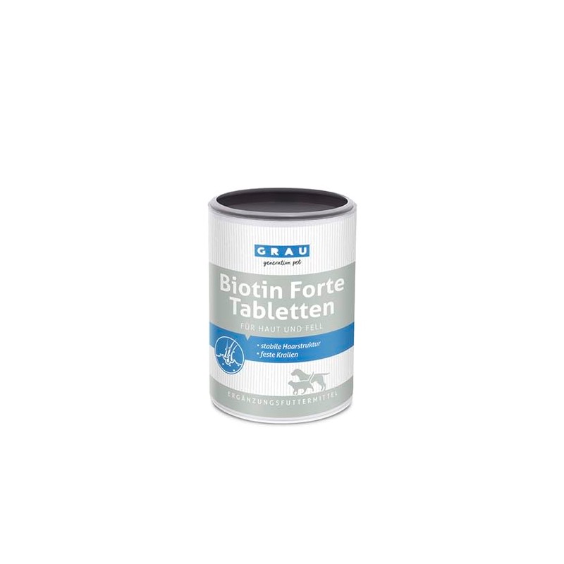 GRAU - The Original Biotin Forte Tablets, Soft Fur and