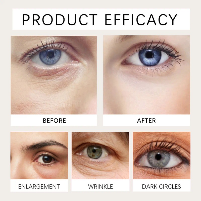 Esencias Reafirmantes Para Ojos Con Aceite De Ricino, Hidrat