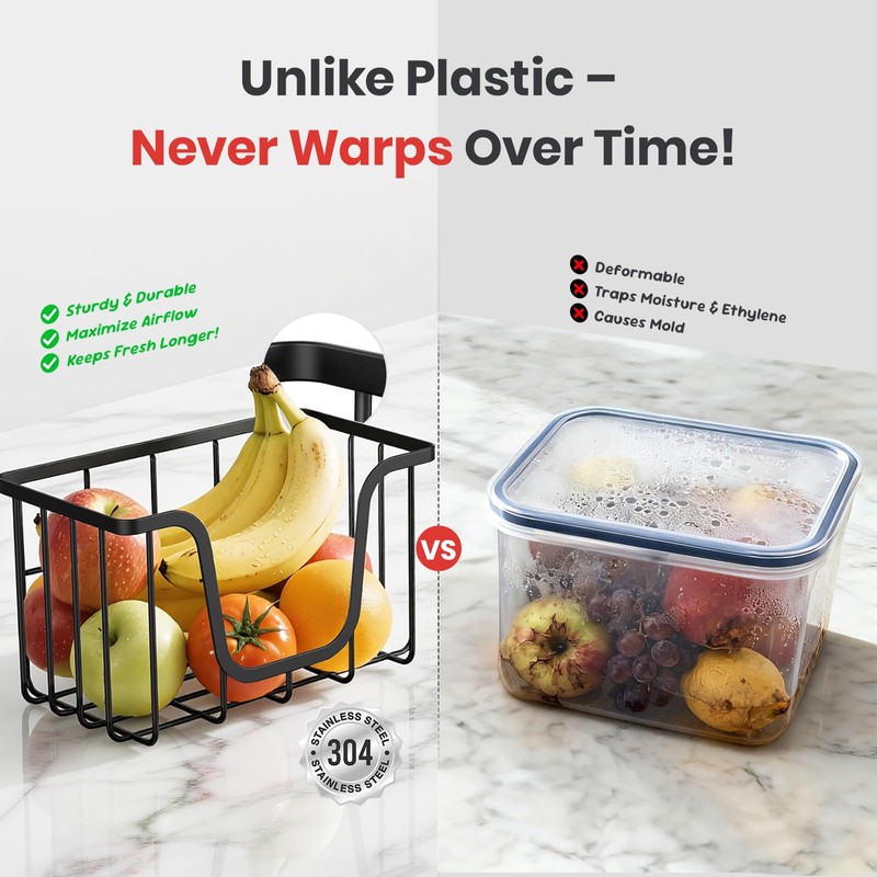 KONE Trash Bag Holder, 2 Pack Garbage Bag Dispenser, Storage