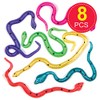 Baker Ross AG671 Stretchy Snakes (Pack of 8)