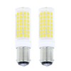Lamsky Ba15d led Light Bulb 7.5W,B15 Double Contact Bayonet Base,120V