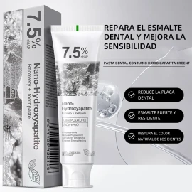 Crema Dental De Hidroxiapatita Sin Flúor 2 Piezas