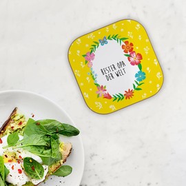 Mr & Mrs Panda Square Saucer Large Papa Bester Opa der Welt – Grandad, Dad, Grandpa, Grandad, Grandparents, Grandchildren, Granddaughter Birthday Granddaughter, Birthday's, Little, Oppa, Oppi, Best Gift Thank You Gift Thank You Gift Idea Thank You Thank 