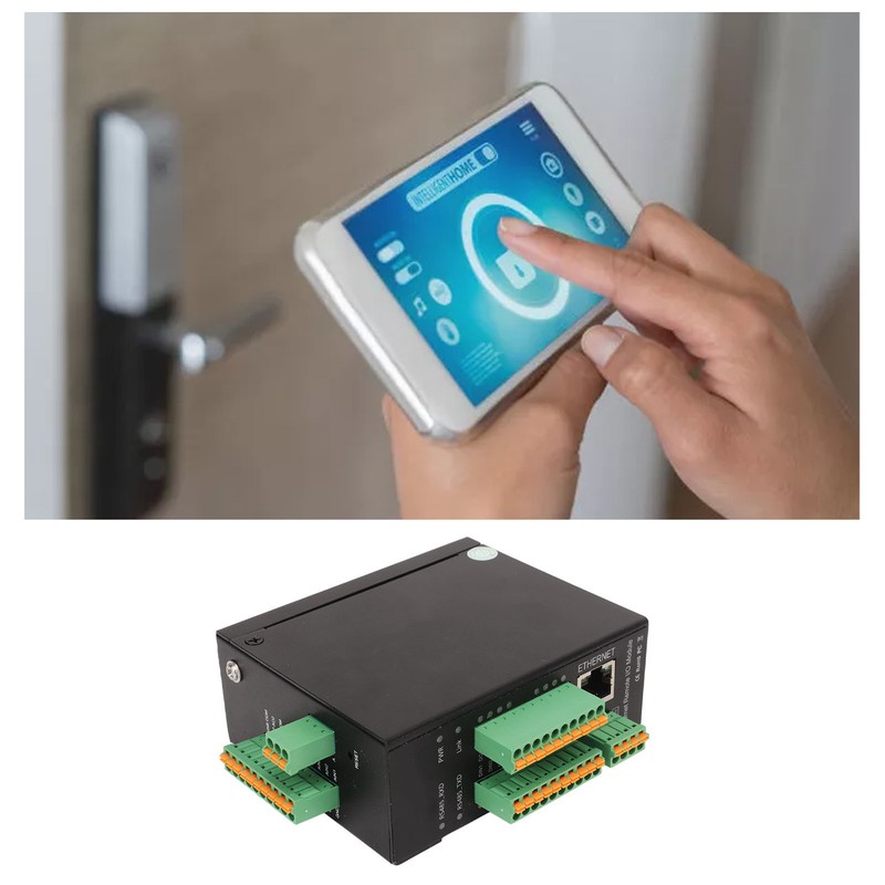 M160T Ethernet Remote IO Module for Modbus to TCP 8