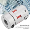 Flexible Spider Shaft Coupling OD40mm x L66mm CNC Stepper Motor