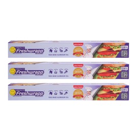 Hindalco Freshwrapp Aluminium Foil 33g + 17g (Pack of 3)