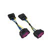 Tokinng Xenon HID Headlamp Headlight Connector Adapter, 14 to 10