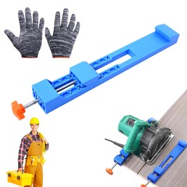 Adjustable Cutting Machine Base Guide, Adjustable Base Guide,Precision Wood Cutting Guide,Adjustable Machine Cutting Guide,Portable Adjustable ABS Cutter Holder, Circular Saw Guide Rail