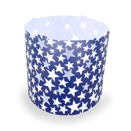 Additional Shade for EREKI lampshade 's Magnetic Connector, for Baby Nursery Room, Kids Boys Girls Ceiling Pendant Light Shade (Navy Stars)
